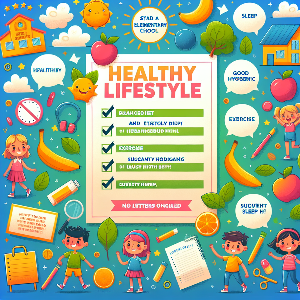 Tips Membuat Poster Hidup Sehat untuk Anak SD yang Menarik dan Edukatif